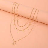 Star and Moon Necklace