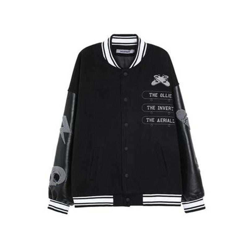 Loose Casual Baseball Jacket