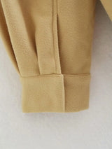 Loose Single-breasted Lapel Jacket