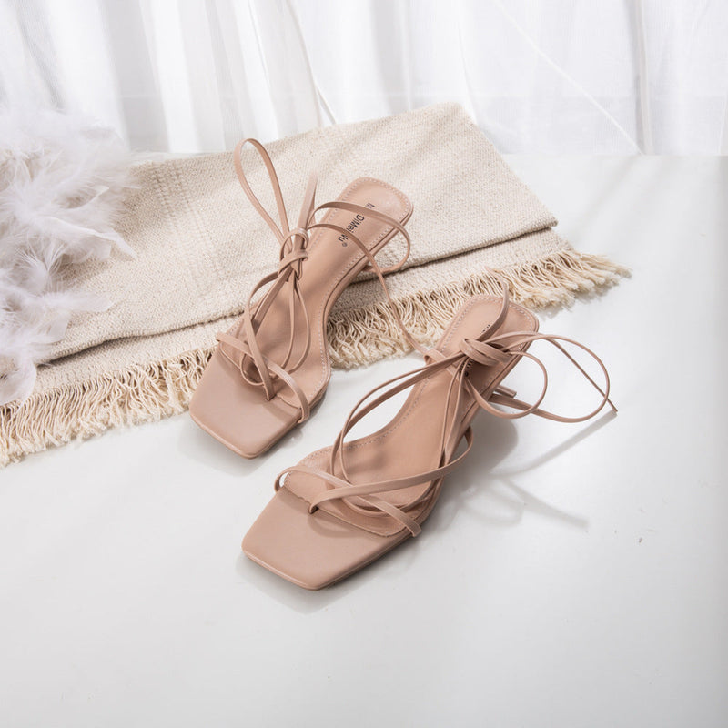 High heels, thick heels, versatile and comfortable