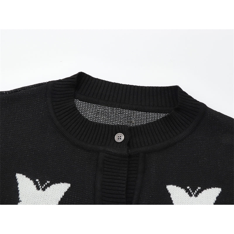 Black Butterfly Sweater