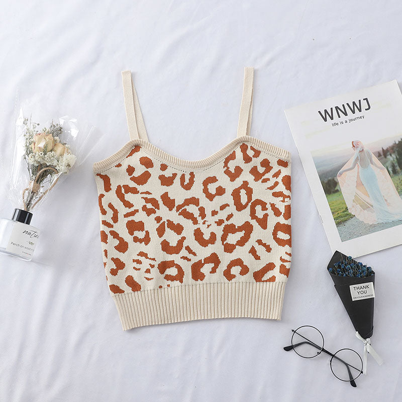 V-neck Strapless Knit Top