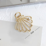 Matte metal horsetail clip