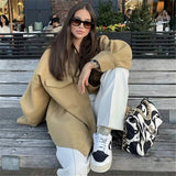 Loose Single-breasted Lapel Jacket