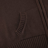 Slim Zipper Casual Hooded Sweater