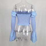 Spring wrinkled shirt