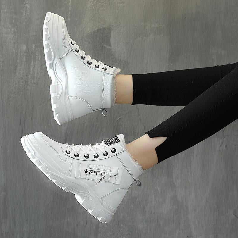 velvet snow boots cotton shoes