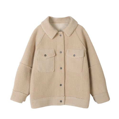 Loose Plush versatile jacket