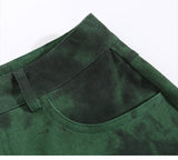 High Waist Loose Mopping Jeans