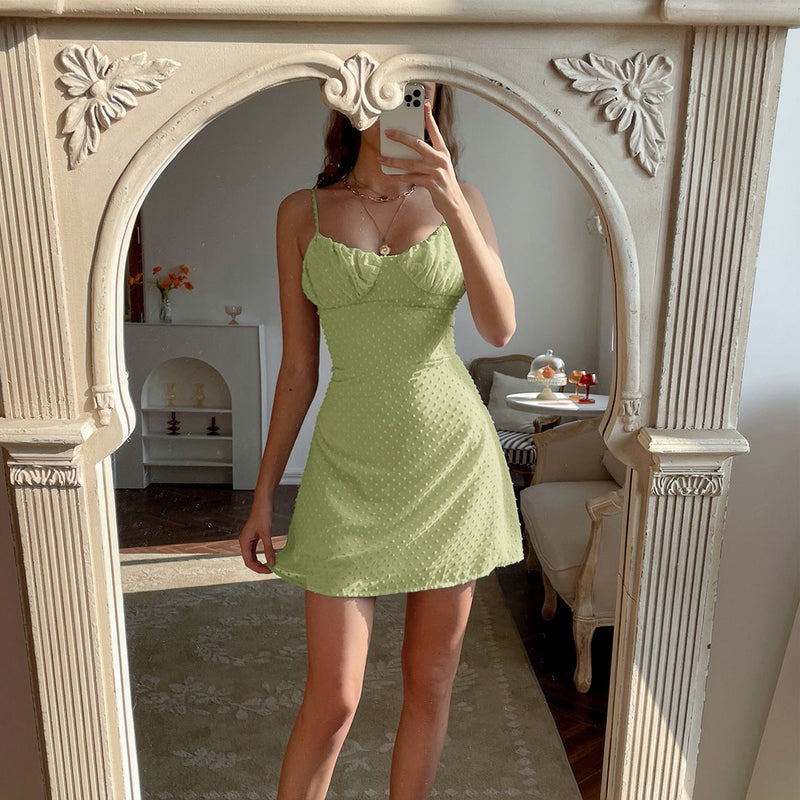 Sexy Open Back Casual Holiday Dress