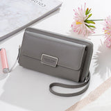 Large capacity stylish long wallet