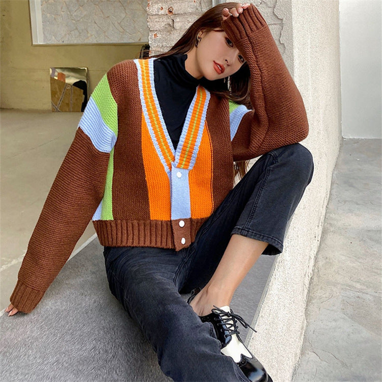 Cardigan Thickened Western Style