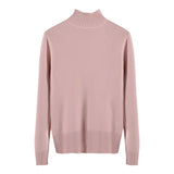 Half turtleneck knitted sweater