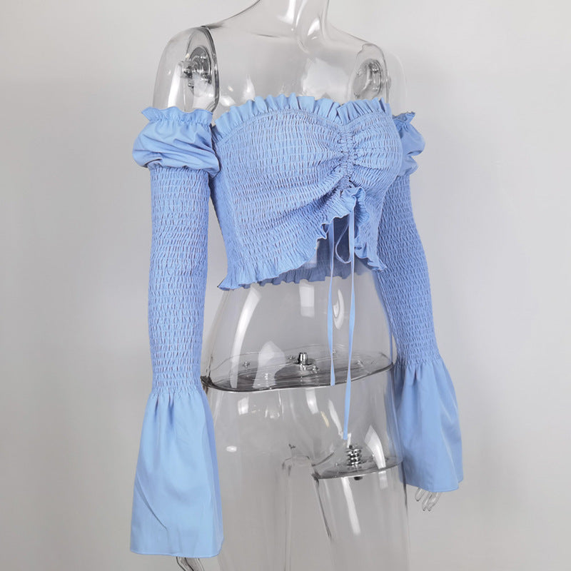 Spring wrinkled shirt