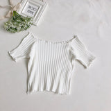 Shoulder short sleeves with wooden ears