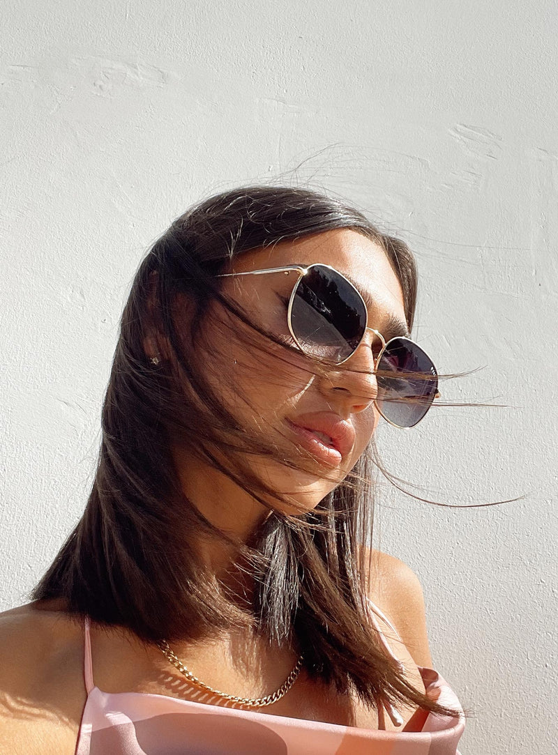 Whateveh Sunglasses Gold