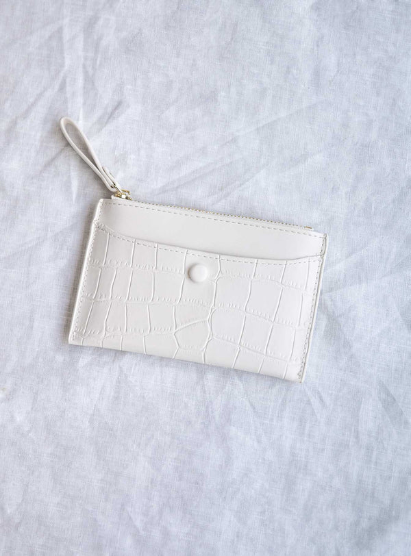 Keeping Track Wallet Cream