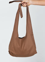 Missing You Tote Brown