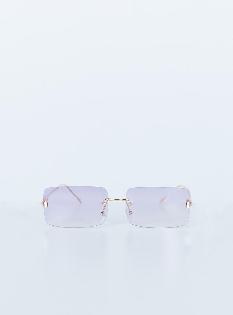 Killing Me Softly Sunglasses Purple