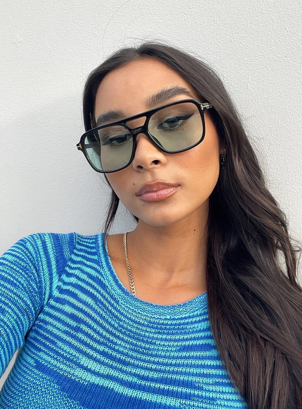 Pearl Sunglasses Green