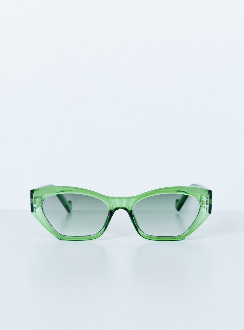 Tell Me Why Sunglasses Green