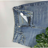 Slit Mopping Vintage Loose High Waist Jeans