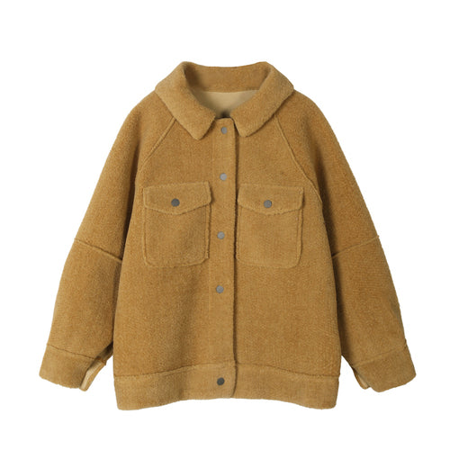 Loose Plush versatile jacket