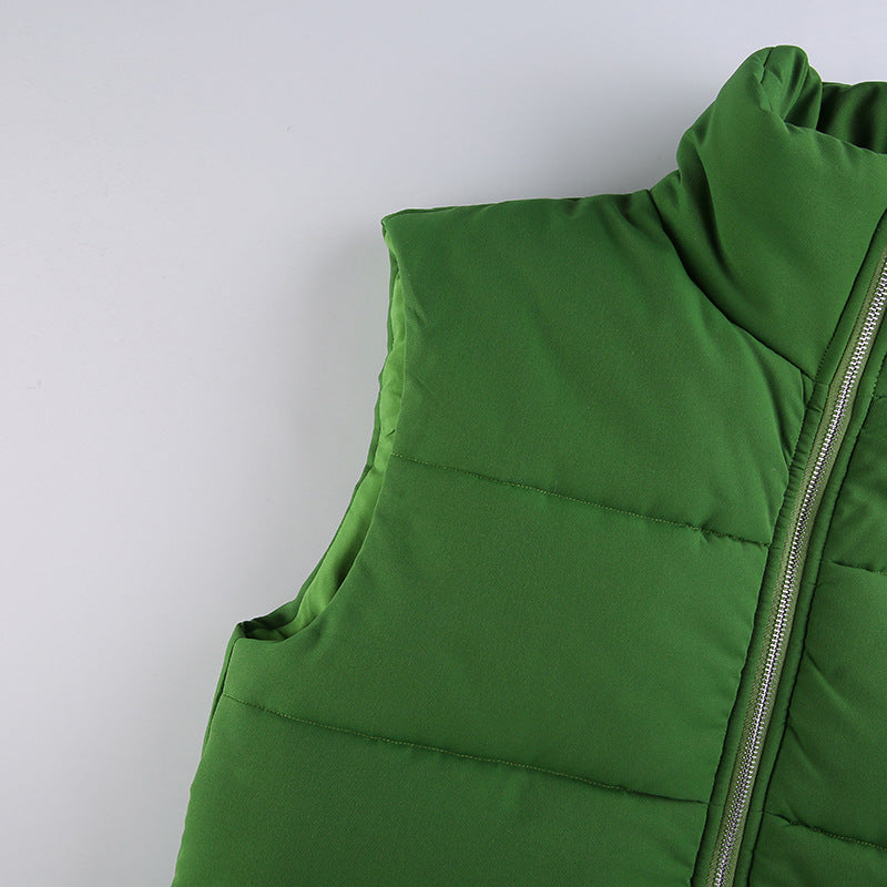 Thick Warm Sleeveless Cotton Jacket