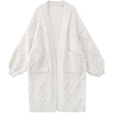 White Knitted Cardigan