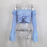 Spring wrinkled shirt