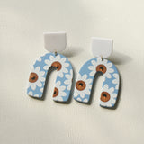 Acrylic Pearl Earrings