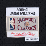 Jason Williams Sacramento Kings Hardwood Classics Throwback Swingman Jersey