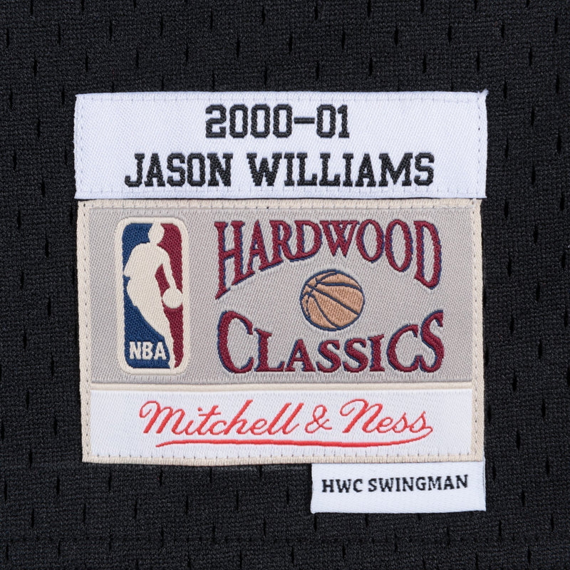 Jason Williams Sacramento Kings Hardwood Classics Throwback Swingman Jersey