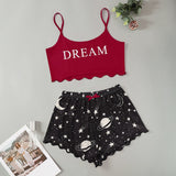 Star Dream Vest Shorts Home Service Set