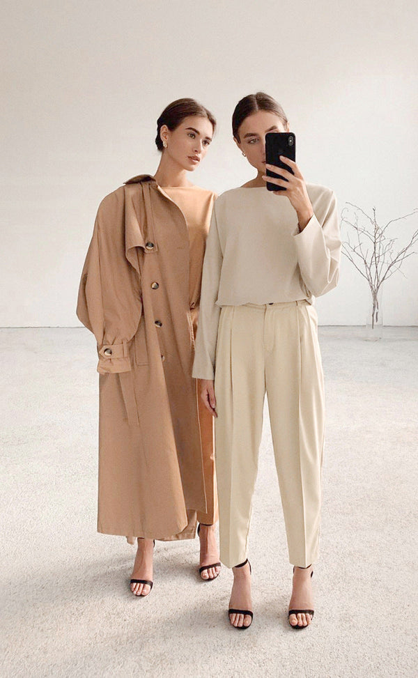 Stylish deluxe two-piece