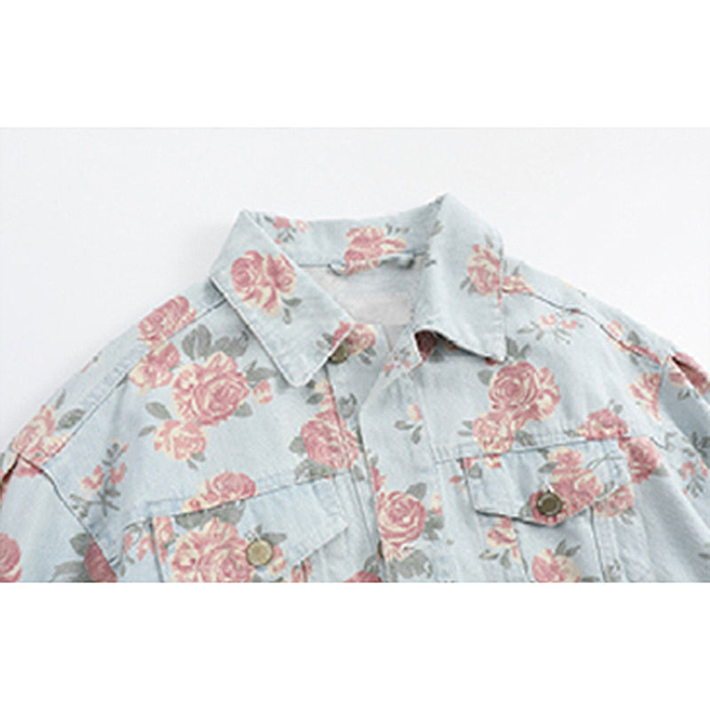 Flowers Short Jacket