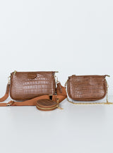 Harvey Croc Multi Pocket Bag