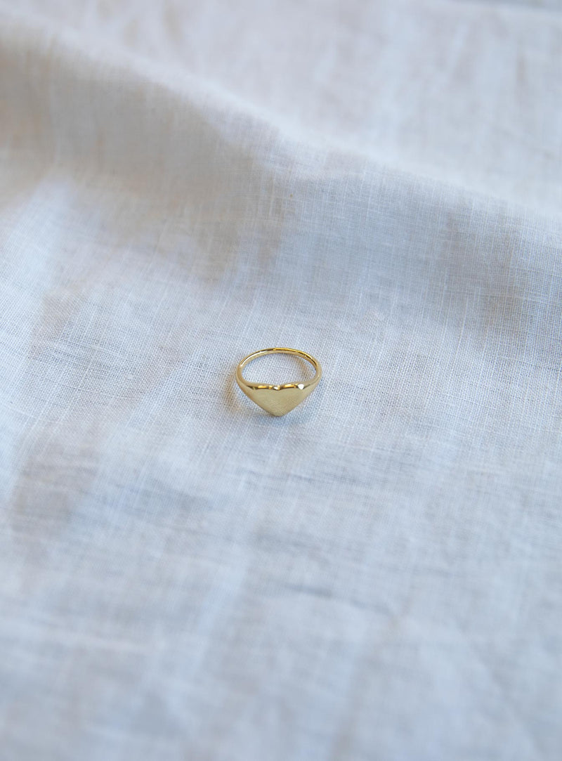 Heartbreaker Gold Plated Ring