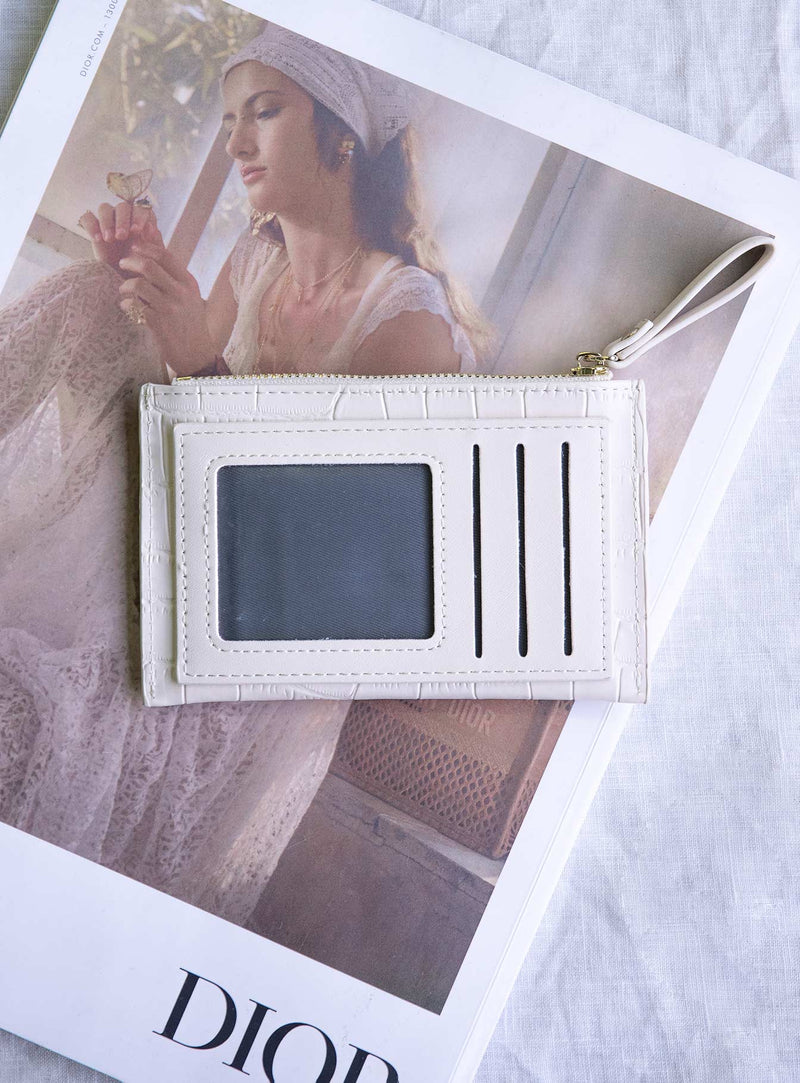 Keeping Track Wallet Cream