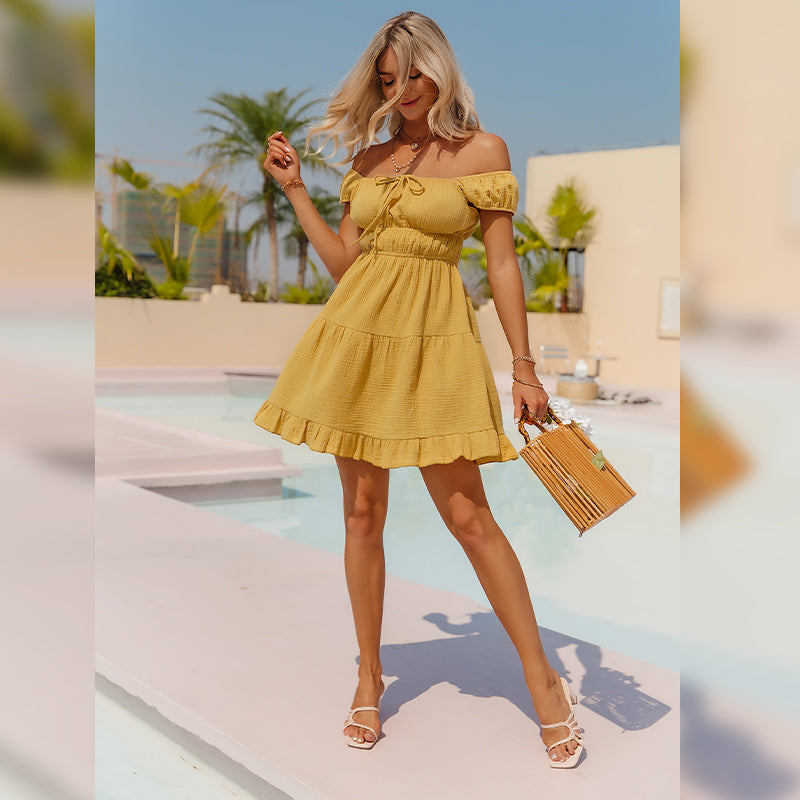 Slim Sweet Temperament Dress