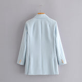 Double-breasted Suit Blazer