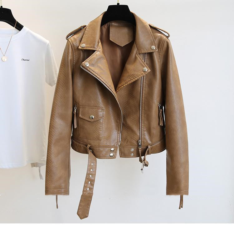 Short Leather Jacket