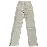 All-match Straight-leg High-waisted Mopping Jeans
