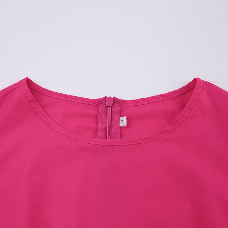 Mid-length Long-sleeved Dress