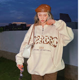 Street Style Long-sleeved Sweatshirt