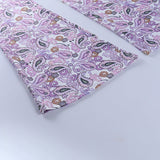 Printed Slim-fit High-waist Flared Pants Street