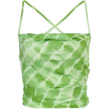 Sleeveless Green top