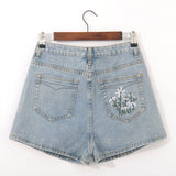 High Waist Fashion Denim Shorts