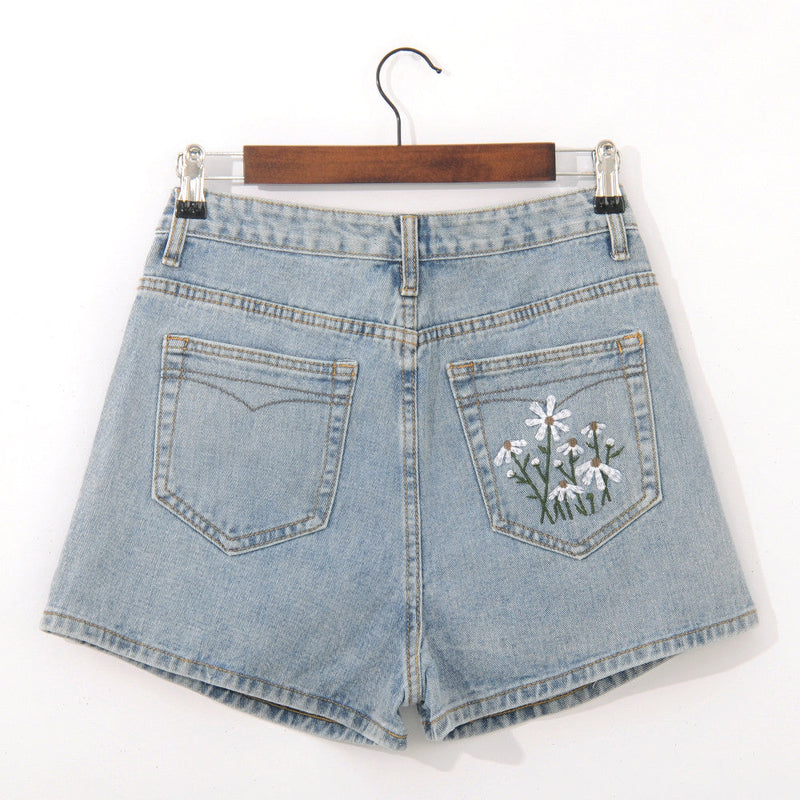 High Waist Fashion Denim Shorts