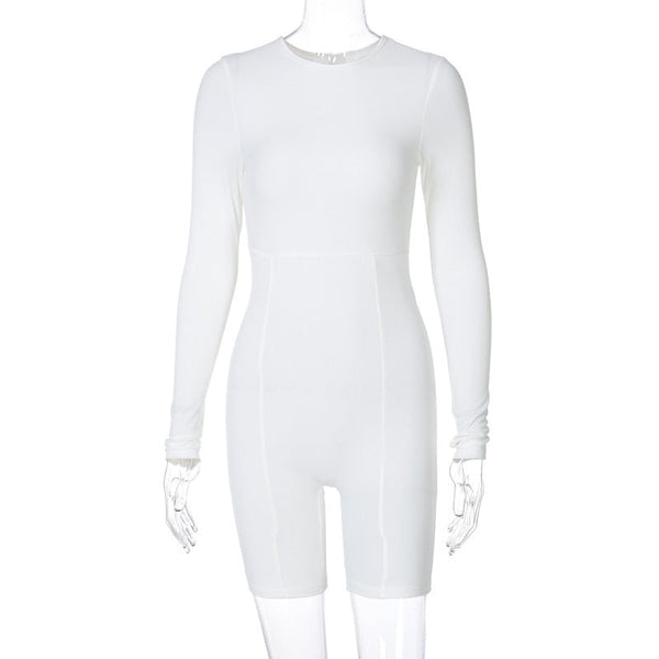 Knitted Slim-fit Hip-lifting Sports Yoga Jumpsuit